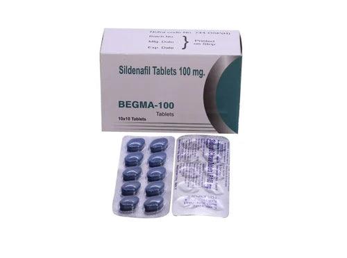 Begma Sildenafil Citrate 100 Mg Tablet | penipills