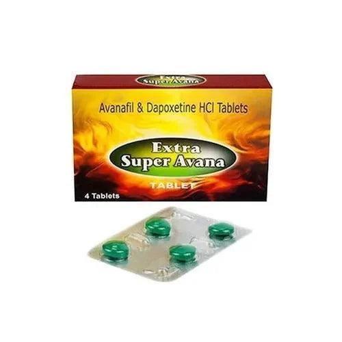 Extra Super Avana (Avanafil and Dapoxetine) Tablet | Penipills