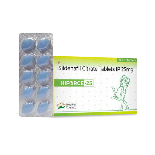 Hiforce Sildenafil Citrate 25 Mg Tablet | Penipills