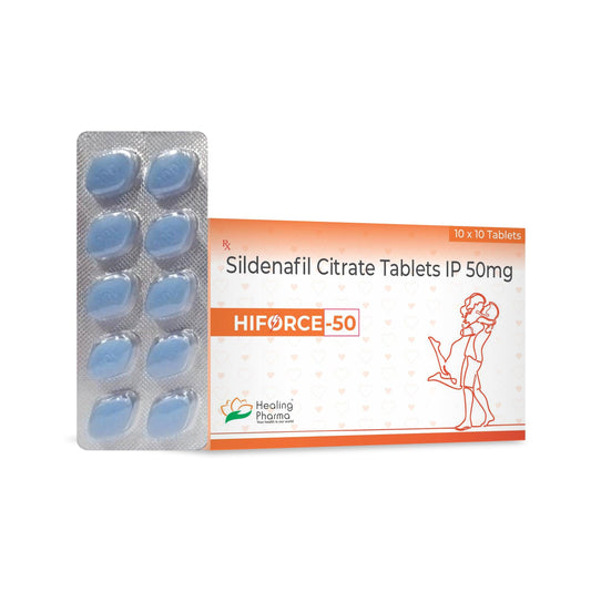 Hiforce  Sildenafil Citrate 50 Mg Tablet | penipills