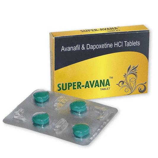 Super Avana Avanafil and Dapoxetine Tablet | Penipills